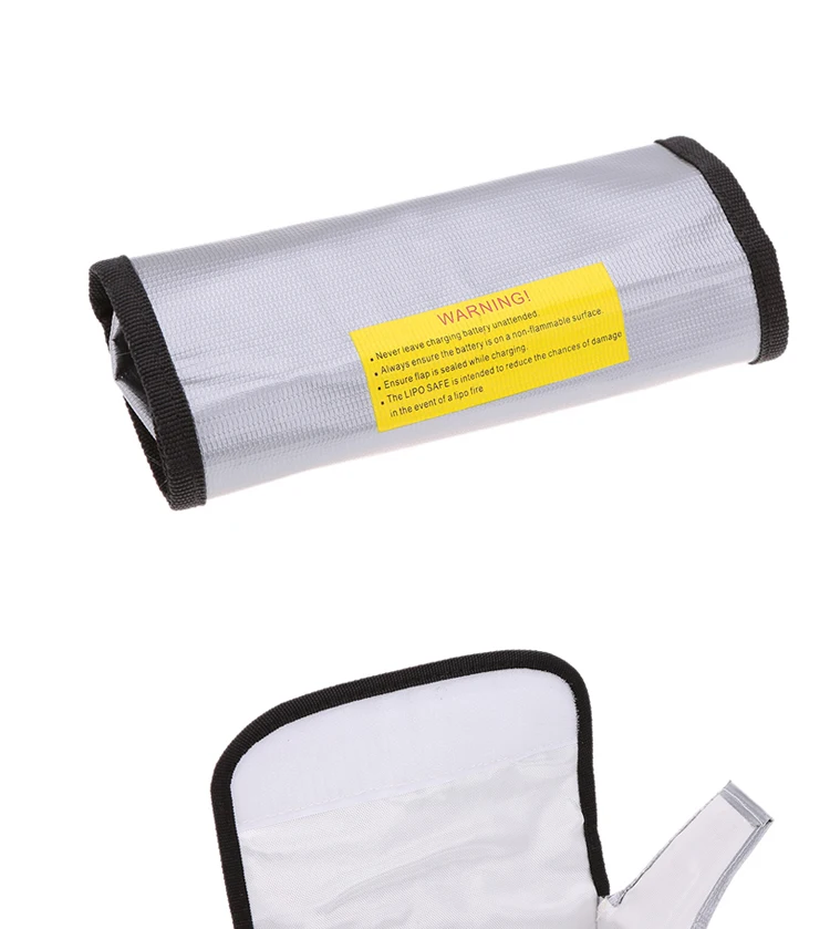 185x75x60mm 정사각형 RC LiPo 안전 가방 배터리 안전 내화 방폭 가드 배터리 보호 RC 장난감 용 충전 자루