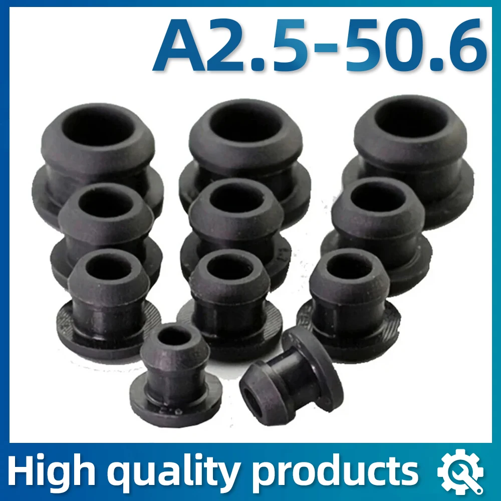 2.5-50.6mm 블랙 원추형 스냅온 실리콘 고무 T자형 플러그 블랭킹 엔드 캡 튜브 인서트 마개 고온 방지 title=2.5-50.6mm 블랙 원추형 스냅온 실리콘 고무 T자형 플러그 블랭킹 엔드 캡 튜브 인서트 마개 고온 방지 