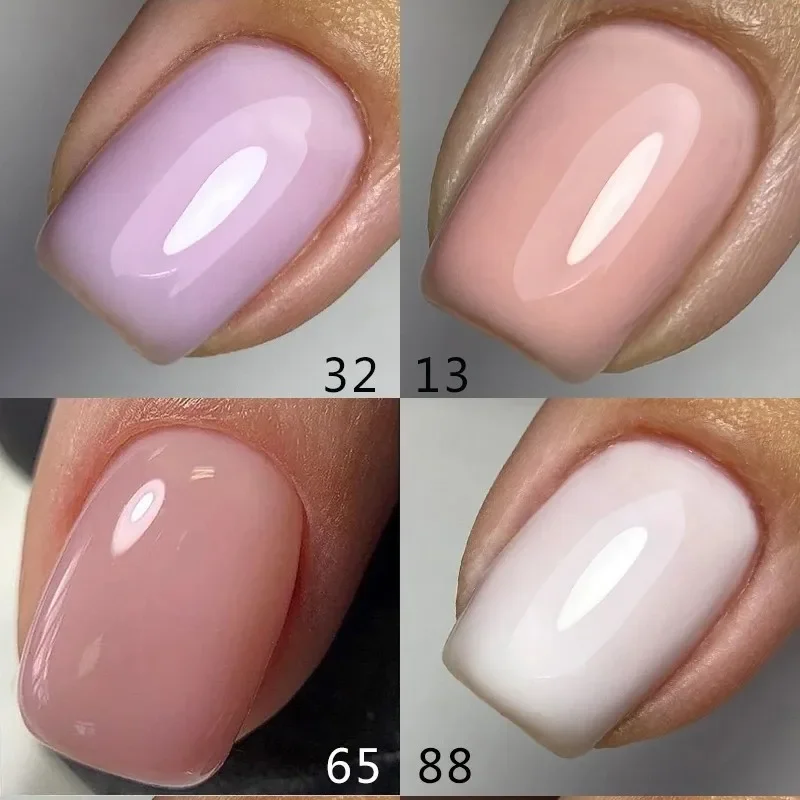 MSHARE 밀키 핑크 러버베이스 젤 글리터 카무플라주 컬러 코트 싹 오프 네일 젤 바니시 래커 10ml UV LED 젤 폴리쉬