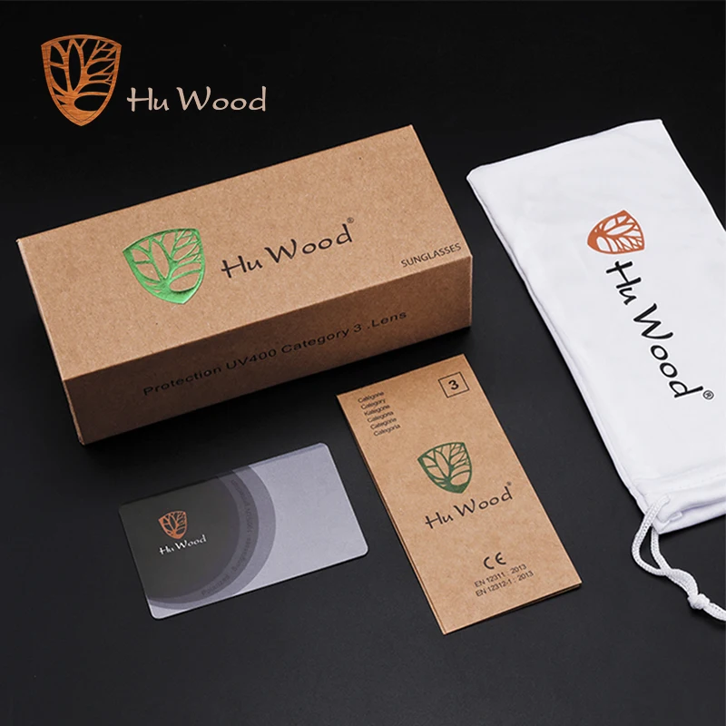HU WOOD 남성용 새로운 고품질 사각형 선글라스 Polarized UV400 패션 선글라스 미러 스포츠 선글라스 운전 oculos