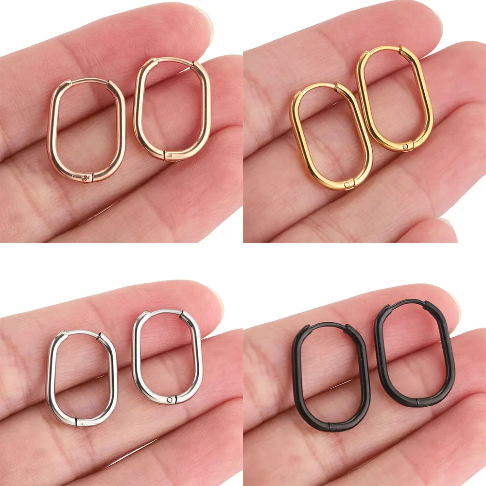 여성 귀걸이에 대한 6pcs 스테인레스 스틸 후프 귀걸이 피어싱 쥬얼리 귀걸이 후프 알레르기 귀걸이 쥬얼리 도매 방지 title=여성 귀걸이에 대한 6pcs 스테인레스 스틸 후프 귀걸이 피어싱 쥬얼리 귀걸이 후프 알레르기 귀걸이 쥬얼리 도매 방지 