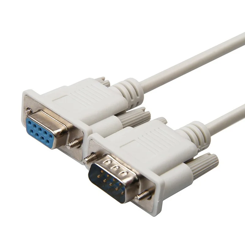 DB9 직렬 케이블 9 핀 RS232 직렬 케이블 남성-여성 PC 변환기 연장 케이블 9Pin 어댑터 케이블 1.5m/3m