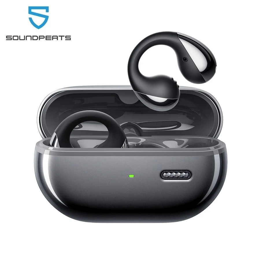 SoundPEATS PearlClip Pro 무선 이어폰, 블루투스 5.4 오픈이어 이어버드, AI ENC 클리어 통화, 멀티포인트 연결, IPX5 title=SoundPEATS PearlClip Pro 무선 이어폰, 블루투스 5.4 오픈이어 이어버드, AI ENC 클리어 통화, 멀티포인트 연결, IPX5 
