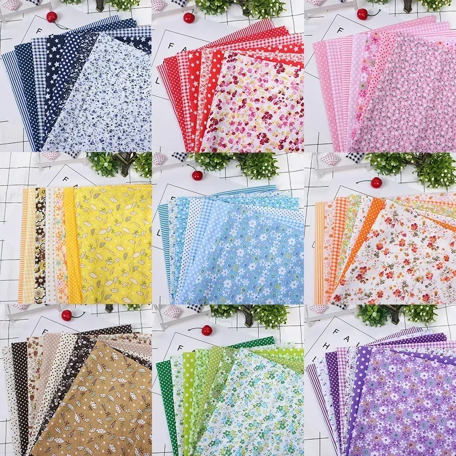 바느질용 인쇄된 면 직물, 패치워크용 퀼팅 직물, 바느질 작업, DIY 수제 액세서리, 25x25cm title=바느질용 인쇄된 면 직물, 패치워크용 퀼팅 직물, 바느질 작업, DIY 수제 액세서리, 25x25cm 