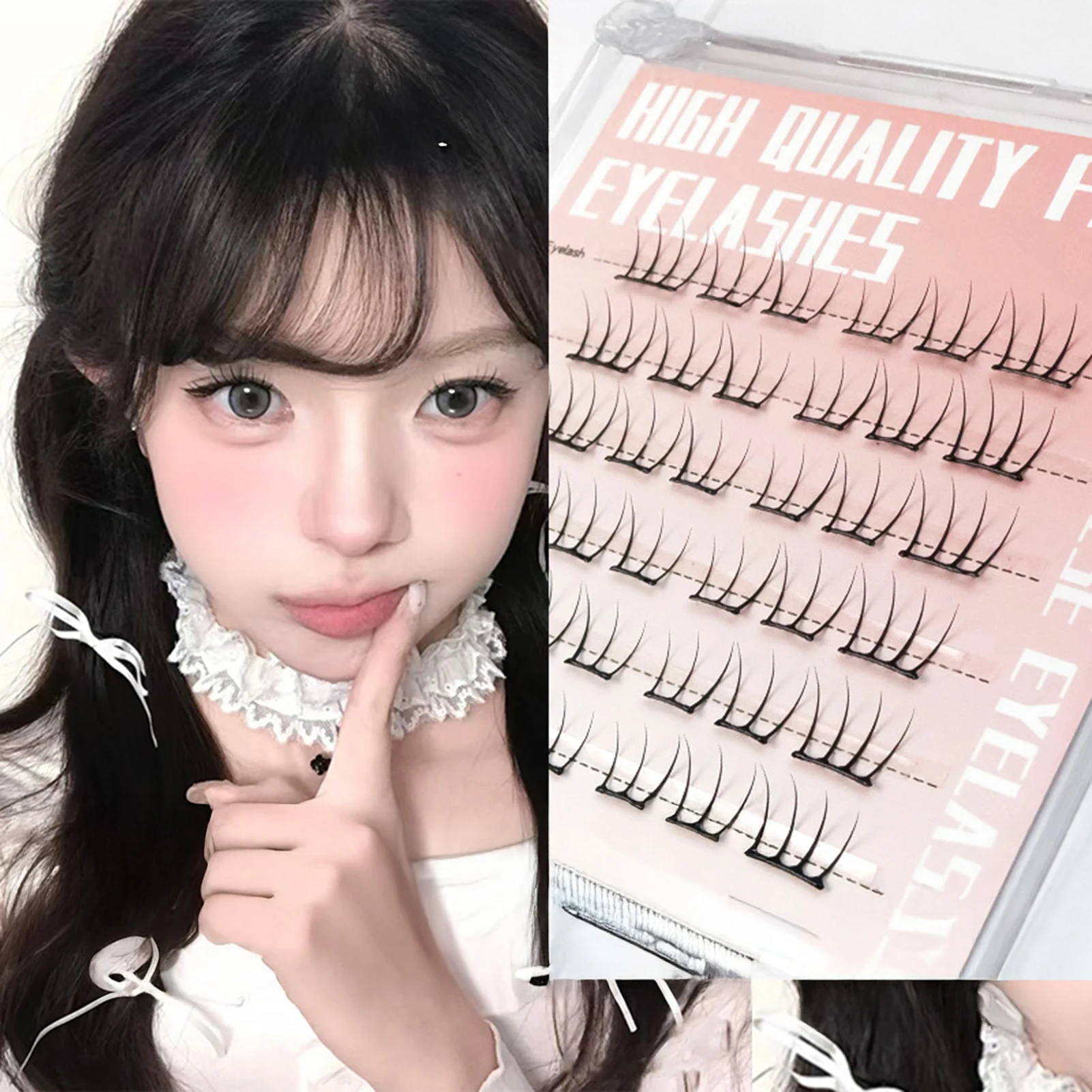 자기 접착제 DIY 속눈썹 접착제 필요 없음 재사용 가능한 하단 속눈썹 5D 푹신한 클러스터 속눈썹 한국어 DIY 만화 속눈썹 확장 집에서 title=자기 접착제 DIY 속눈썹 접착제 필요 없음 재사용 가능한 하단 속눈썹 5D 푹신한 클러스터 속눈썹 한국어 DIY 만화 속눈썹 확장 집에서 