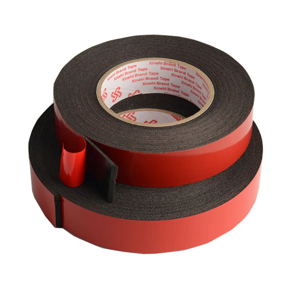 1 PC 1mm-2mm-3mm 두께 강력한 양면 접착 폼 테이프 10mm-50mm 장착 고정 패드 끈적임