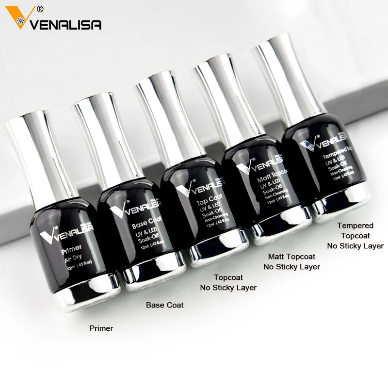 # 60751 Venalisa 네일 젤 폴란드어 고품질 네일 아트 살롱 클래식 VENALISA 유기 UV LED 네일 젤 바니시 흡수
