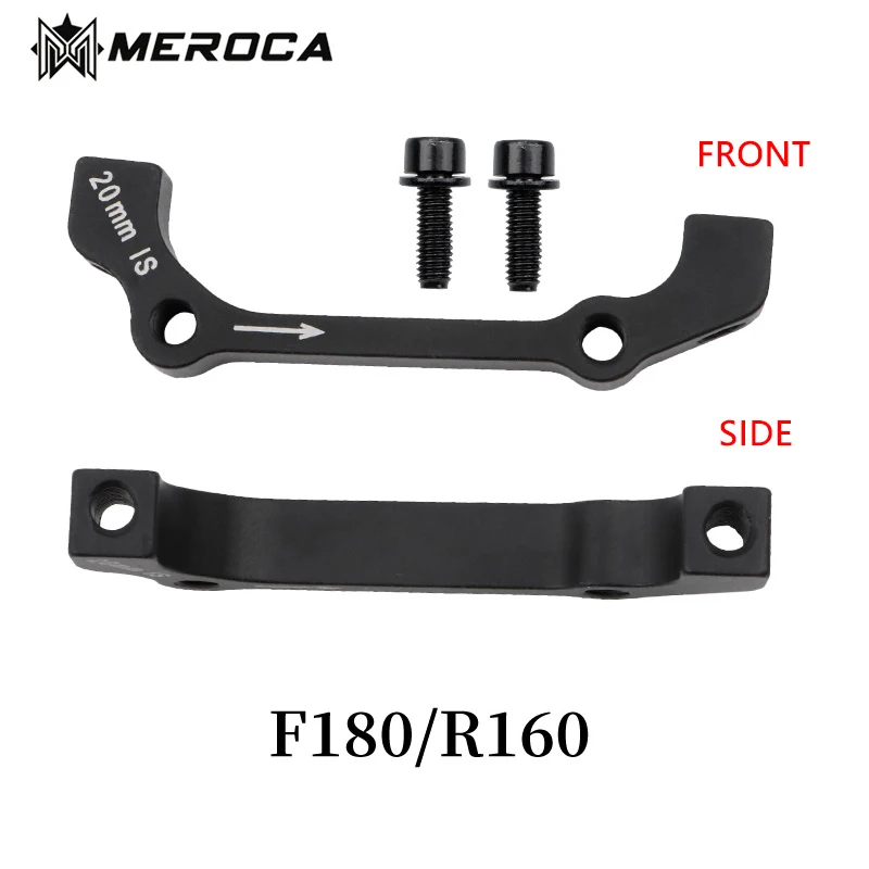 MEROCA 자전거 디스크 브레이크 어댑터 Mtb 디스크 브레이크 변환기 산악 자전거 브래킷 사이클링 캘리퍼스 마운트 160 180 203mm 로터
