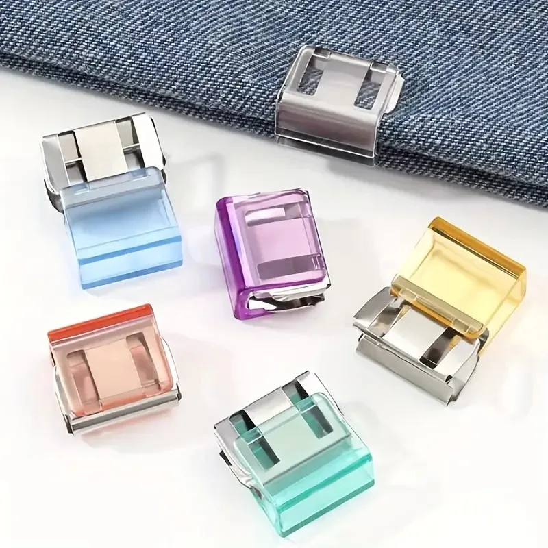 10PCS 의류 클립 다기능 바지 클립 다리 스트랩 클립 홀더 의류 핀 긴 바지 다리 슬리브