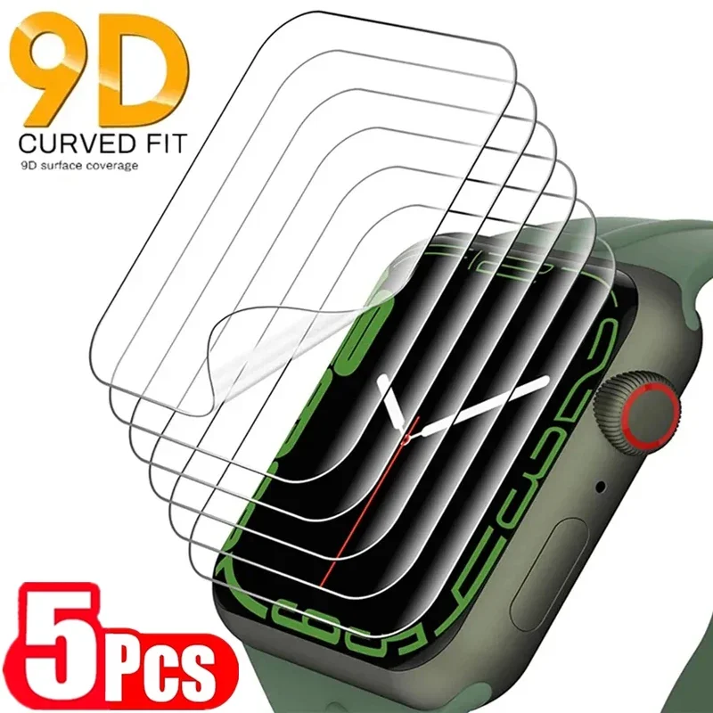 애플 워치용 하이드로겔 필름, 애플 워치 9, 5, 6, 10, 3, 2, 1, 40mm, 44mm, 42mm, 46mm 화면 보호대, 울트라 49mm, 7, 8, 41mm, 45mm, 5 개 title=애플 워치용 하이드로겔 필름, 애플 워치 9, 5, 6, 10, 3, 2, 1, 40mm, 44mm, 42mm, 46mm 화면 보호대, 울트라 49mm, 7, 8, 41mm, 45mm, 5 개 
