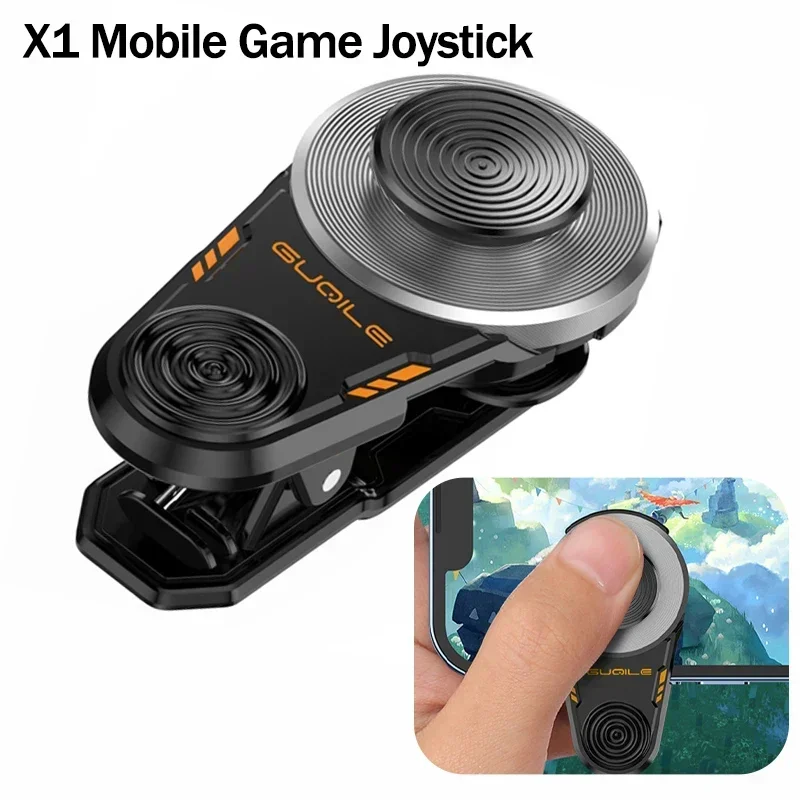 X1 범용 휴대 전화 360도 외부 조이스틱 게임 걷기 FPS 안드로이드 IOS PUBG ABS 게임 액세서리 이동