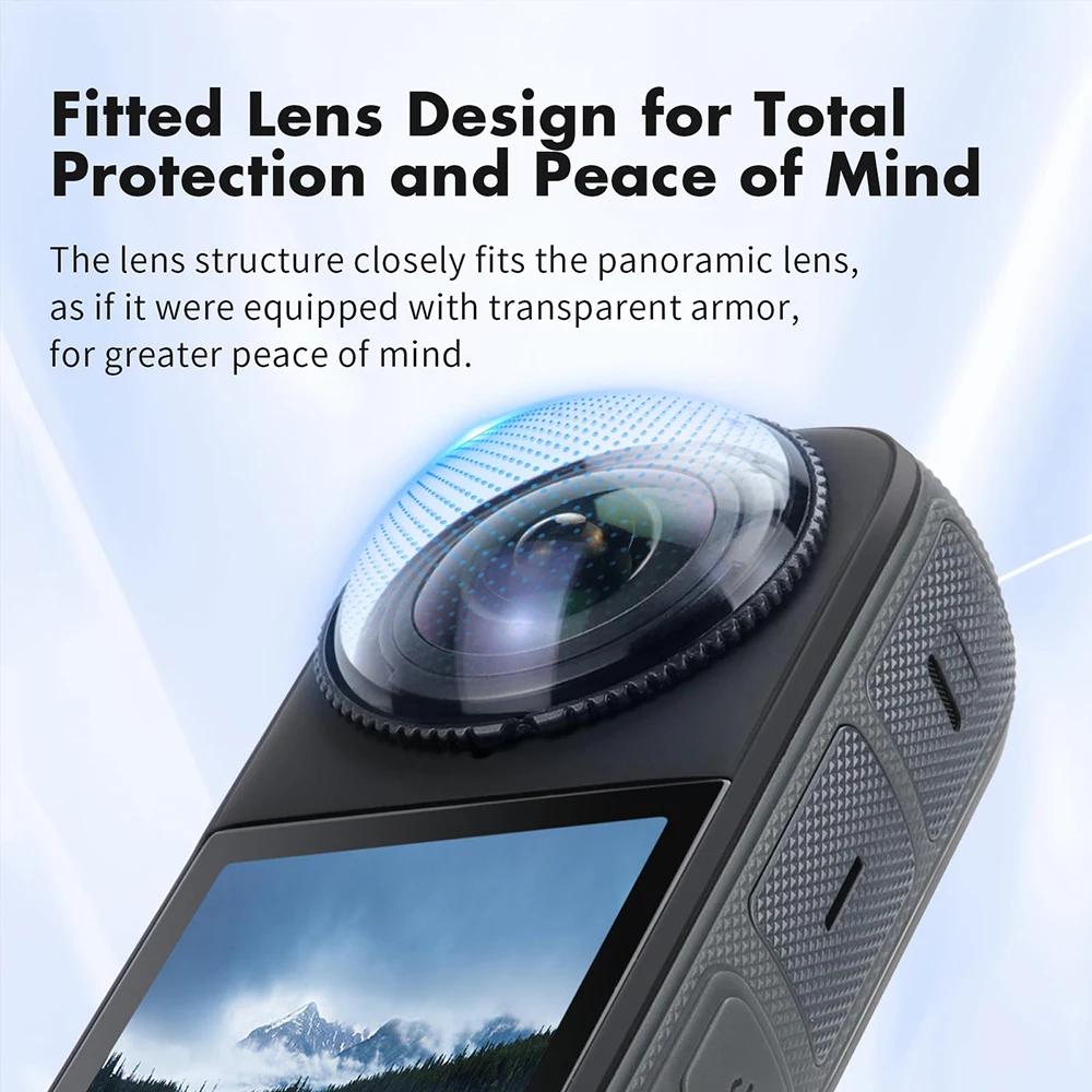Insta360 X4 렌즈 가드 및 스크린 보호대 스크래치 방지 보호 필름, Insta 360 X4 렌즈 보호대 액세서리 키트