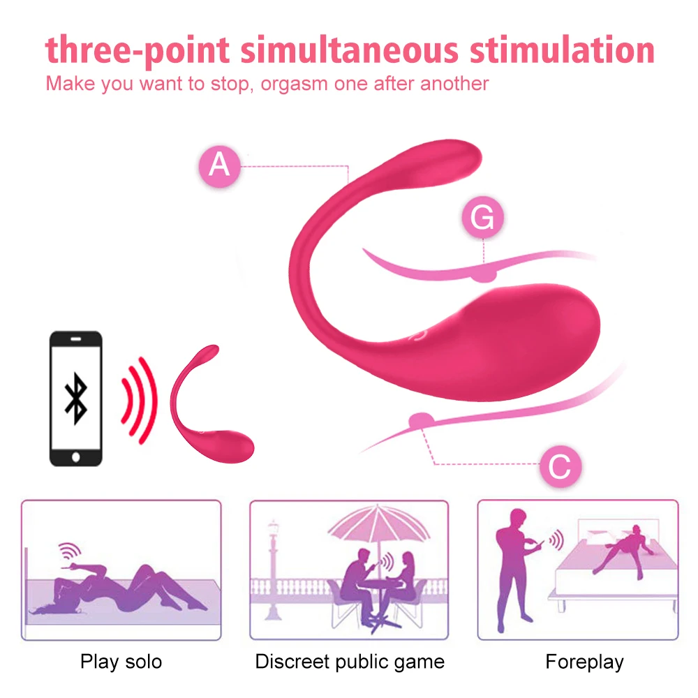 무선 제어 발진기 앱 리모컨 Dildo 팬티 착용 진동란 G점 Clit 자극 안마기 여성성 장난감 Bluetooth 리모컨 발진기 착용 진동 팬티 커플성 상점 장난감