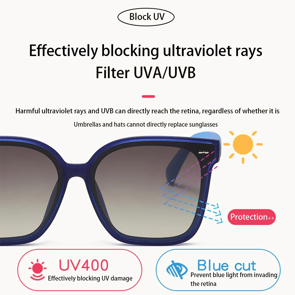 새로운 패션 브랜드 어린이 컬러 선글라스 안티 UV 아기 양산 안티 블루 라이트 안경 남자와 여자 선글라스 UV400