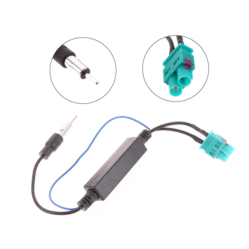 차량용 듀얼 FAKRA RF 라디오 안테나 어댑터, RNS510, RCD510, 310, 골프, MK5, MK6, 파사트 B6, B7, 티구안용, 앰프 포함 title=차량용 듀얼 FAKRA RF 라디오 안테나 어댑터, RNS510, RCD510, 310, 골프, MK5, MK6, 파사트 B6, B7, 티구안용, 앰프 포함 