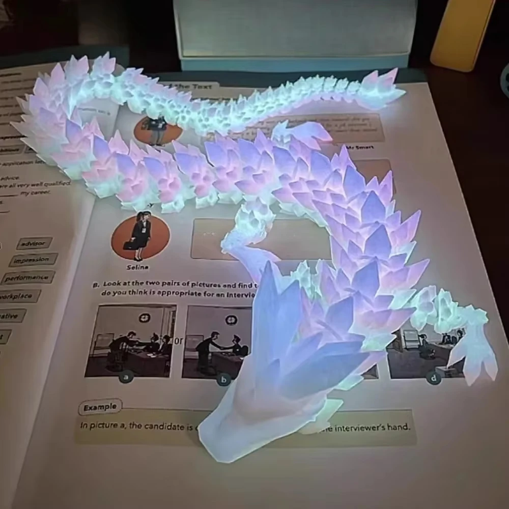 22/30/45cm 어둠 속에서 새로운 빛나는 3D 인쇄 드래곤 글로우 플라잉 드래곤 회전식 관절 날개 드래곤 홈 장식품 title=22/30/45cm 어둠 속에서 새로운 빛나는 3D 인쇄 드래곤 글로우 플라잉 드래곤 회전식 관절 날개 드래곤 홈 장식품 
