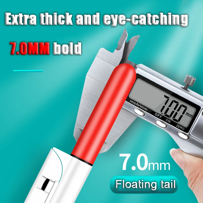 LED 야간 조명 전자 낚싯대 조명, CR425 충전식 배터리, 듀얼 포트 USB 충전, 야간 낚시 태클, 2 피스, 신제품