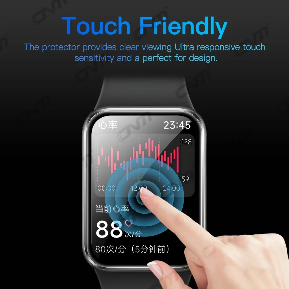 Xiaomi Mi Band 9 Pro 화면 보호기 용 5D 보호 필름 Anti-scratch Soft Film MiBand 9 Pro 액세서리 (유리가 아님)