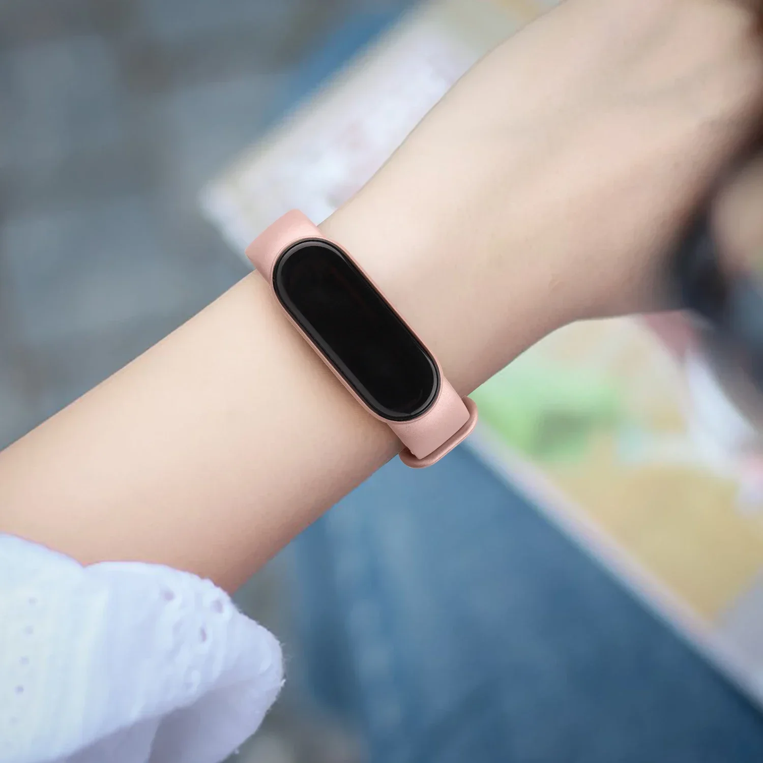 Xiaomi Mi Band 6 5 용 3pcs 소프트 실리콘 스트랩 Amazfit Band 5 팔찌 시계 스포츠 Mi Band 6 5 스트랩 팔찌 용 방수