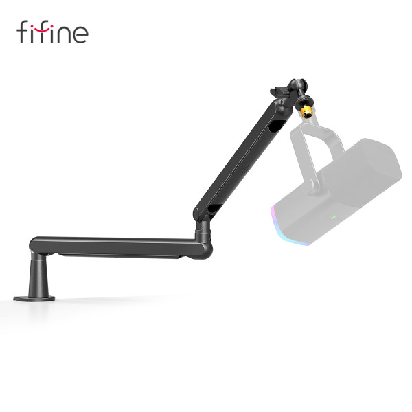 FIFINE 조정 가능한 로우 프로파일 암 마이크 스탠드(케이블 관리/데스크 마운트 포함), K688 Ampligame AM8-BM88용 서스펜션 붐 title=FIFINE 조정 가능한 로우 프로파일 암 마이크 스탠드(케이블 관리/데스크 마운트 포함), K688 Ampligame AM8-BM88용 서스펜션 붐 