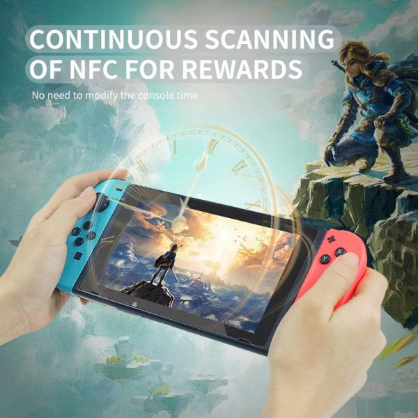 Amiibo Pixl 에뮬레이터 시뮬레이터 NFC 교체 에뮬레이터 스위치 NS 게임 액세서리 용 Bluetooth 호환 게임 에뮬레이터