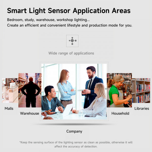 Tuya ZigBee 광 센서 휘도 센서 ZigBee 빔 센서 스마트 홈 자동화 App 제어 Tuya 조명 조명 감지기