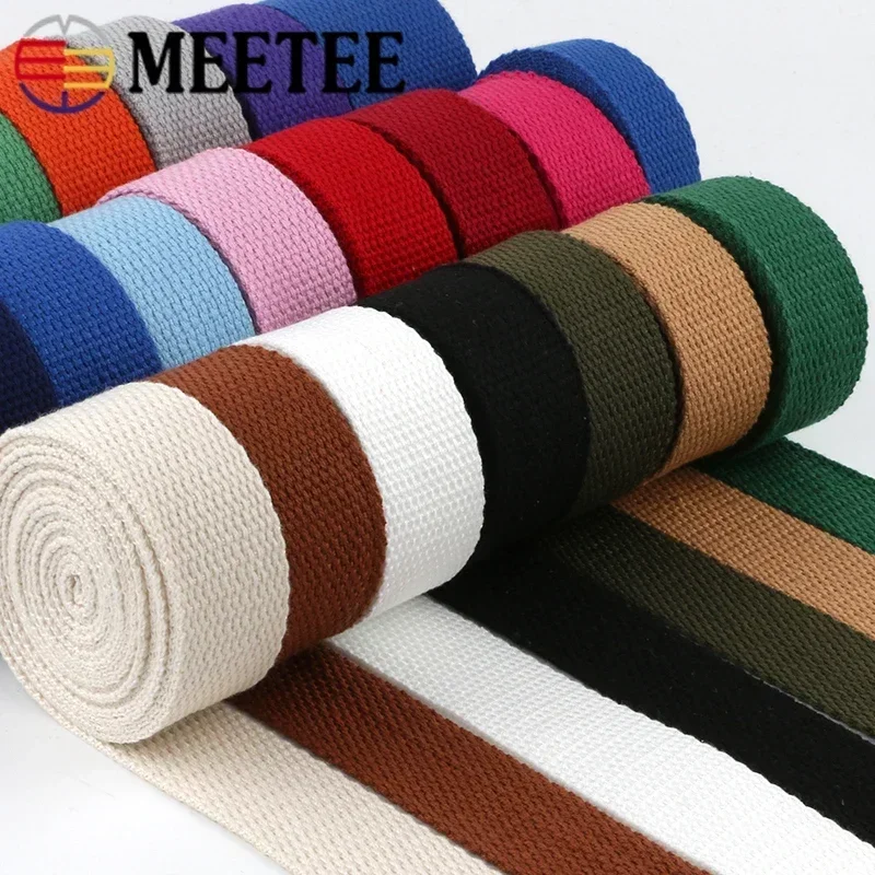 5 미터 1.3mm 20-50mm 코튼 웨빙 테이프 가방 스트랩 배낭 라벨 리본 밴드 의류 바이어스 바인딩 DIY 재봉 액세서리 title=5 미터 1.3mm 20-50mm 코튼 웨빙 테이프 가방 스트랩 배낭 라벨 리본 밴드 의류 바이어스 바인딩 DIY 재봉 액세서리 