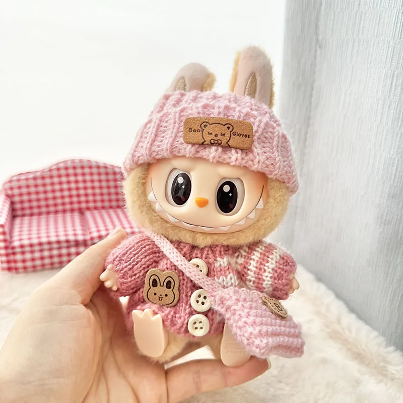 라부부 의상 V1 V2 V3 17cm 인형용 옷, 앉는 액세서리, 안경, 의류 디자이너, 어린이 선물, 스웨터, 모자, 가방 세트 title=라부부 의상 V1 V2 V3 17cm 인형용 옷, 앉는 액세서리, 안경, 의류 디자이너, 어린이 선물, 스웨터, 모자, 가방 세트 