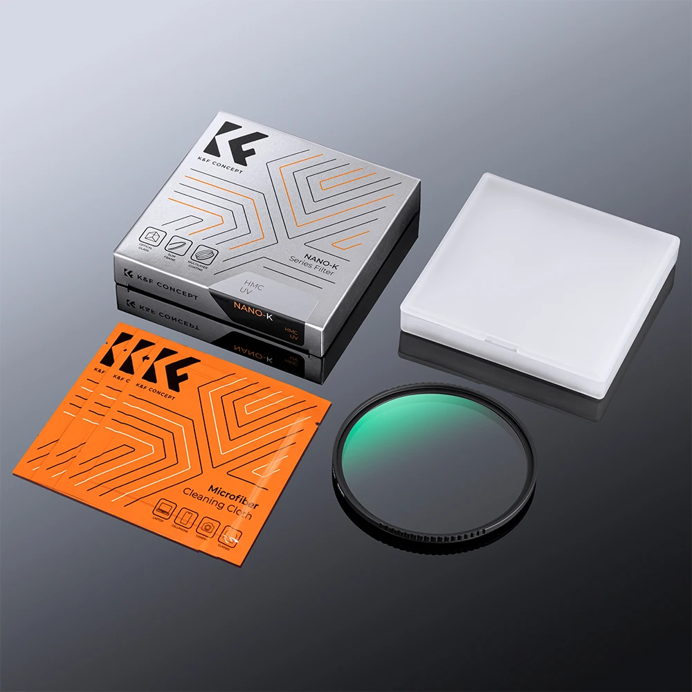 K&F Concept 37-86mm UV 필터 렌즈 광학(카메라 렌즈용 멀티 코팅 보호 기능 포함) 49mm 52mm 55mm 58mm 62mm 67mm 77mm 82mm