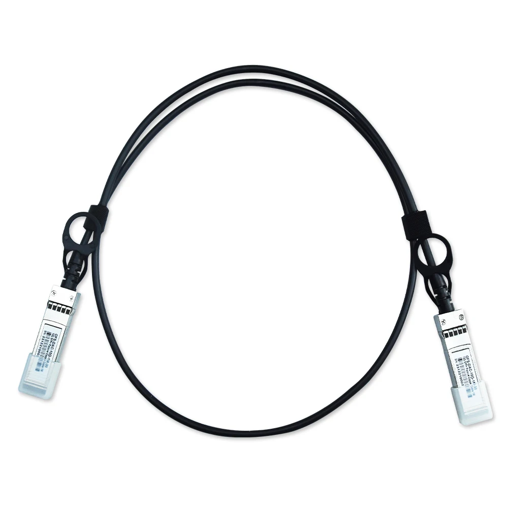 OPTFOCUS 10G SFP+ DAC 케이블 1m 3m 5m 10Gbps SFP+ Twinax DAC 케이블 Cisco MikroTik Intel 스위치 POE GBIC DAC 케이블과 호환 가능