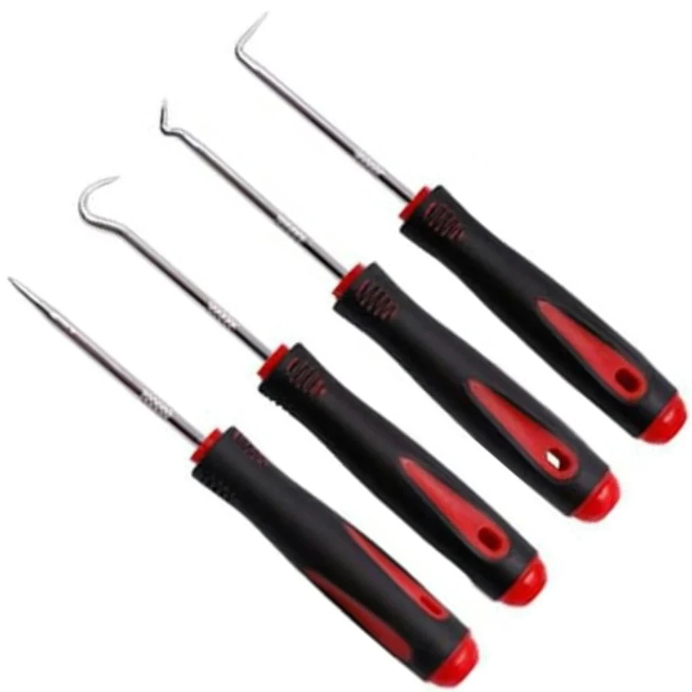 4pcs 160mm 자동 자동차 오일 씰 스크류 드라이버 세트 호스 제거 후크 세트 O-링 씰 가스켓 풀러 리무버 선택 후크 수리 도구 title=4pcs 160mm 자동 자동차 오일 씰 스크류 드라이버 세트 호스 제거 후크 세트 O-링 씰 가스켓 풀러 리무버 선택 후크 수리 도구 