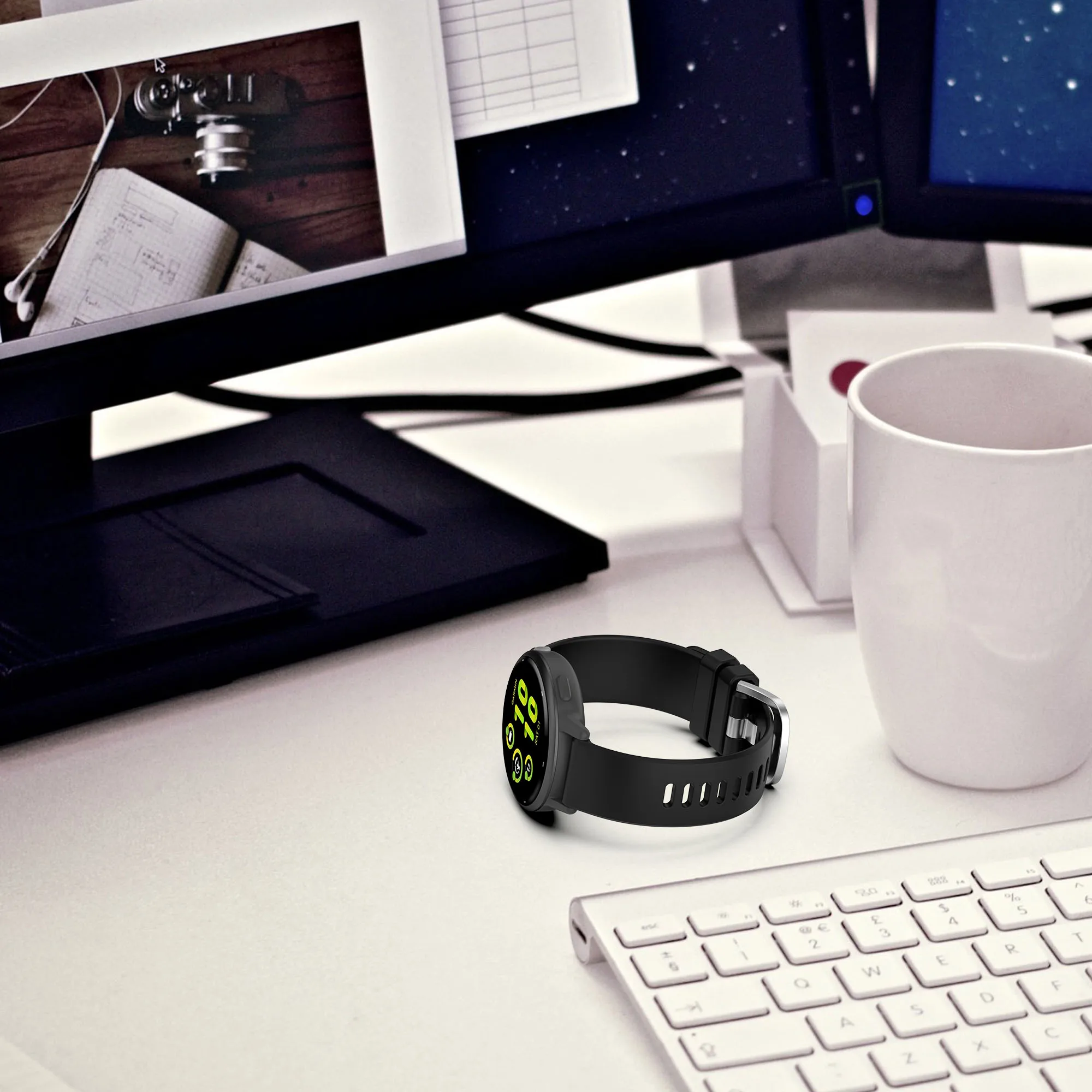 Garmin Vivoactive 3 5 4 4s 밴드 시계 Venu 3 2 2s 3s SQ Forerunner 255 255s 팔찌 팔찌 용 18mm 20mm 22mm 실리콘 스트랩