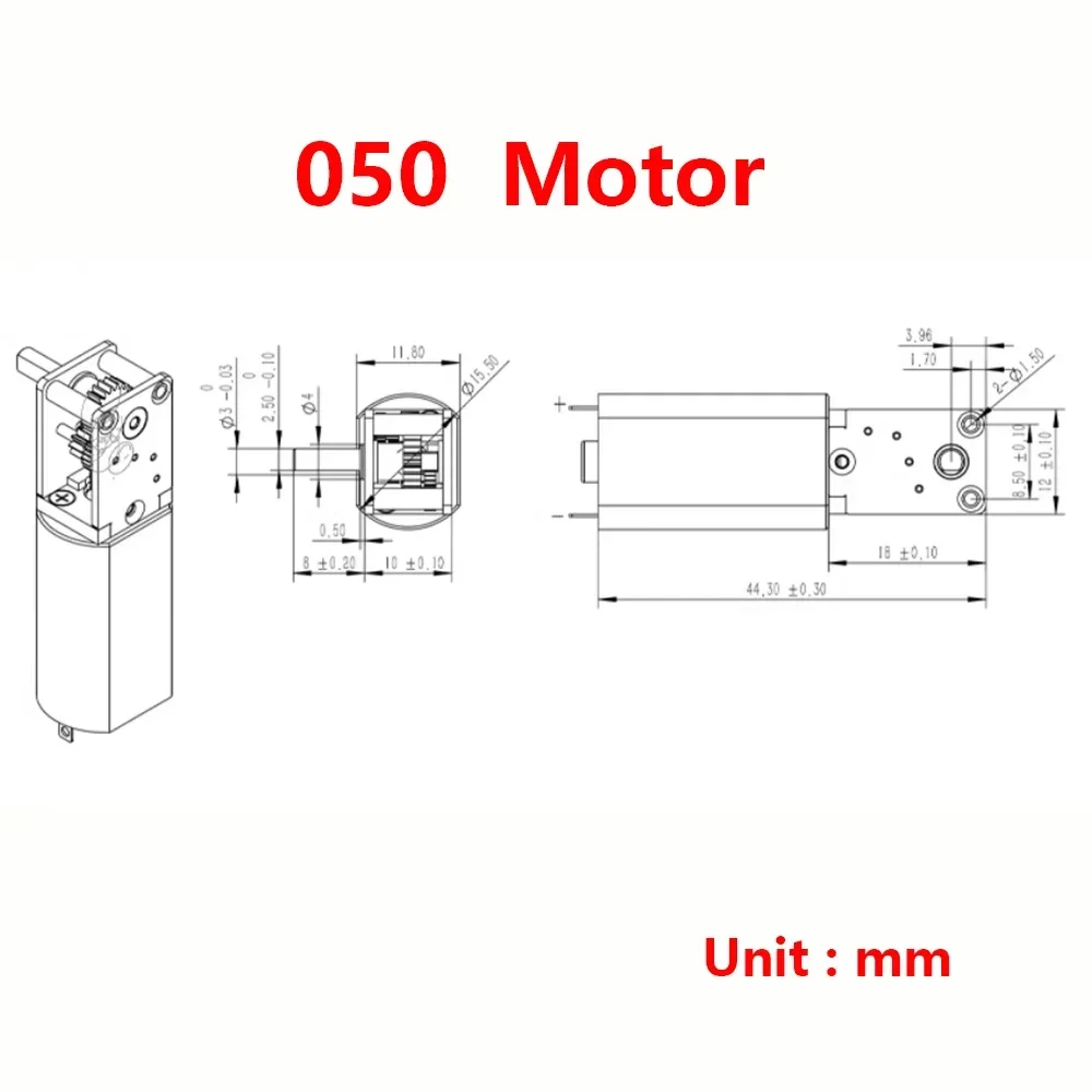 마이크로 050 N30 N20 웜기어 모터 DC3V-12V 6V 9V 4-762rpm 저속 모든 금속 기어 박스 엔진 직각 출력 샤프트