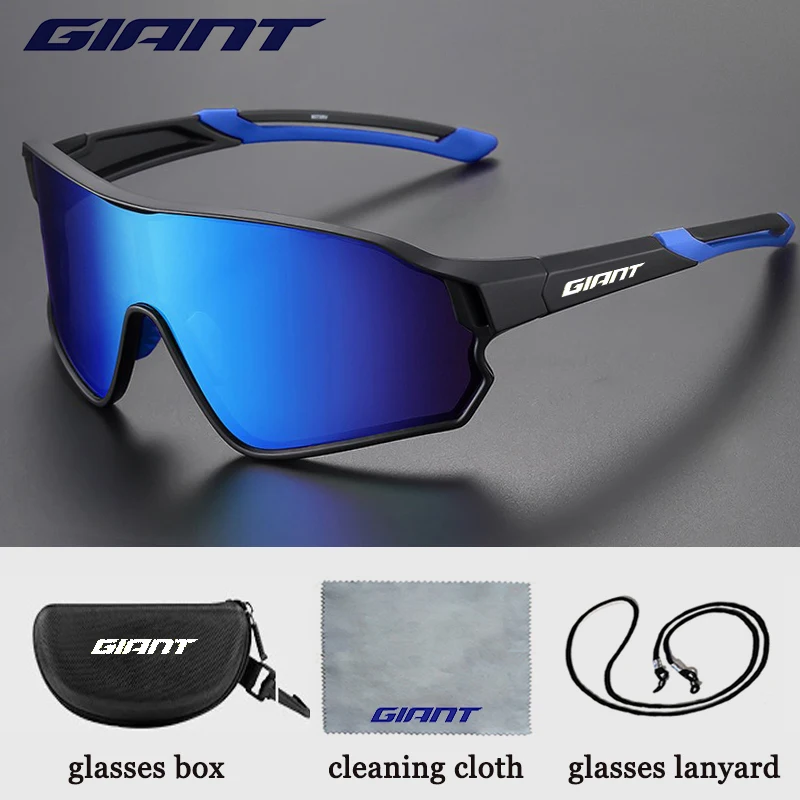 GIANT 최고 판매자 사이클링 안경 UV400 안개 방지 REVO 렌즈 HD 선명도 CE/ANSI 인증 Cateye 디자인 MTB/도로 자전거 남자 여자