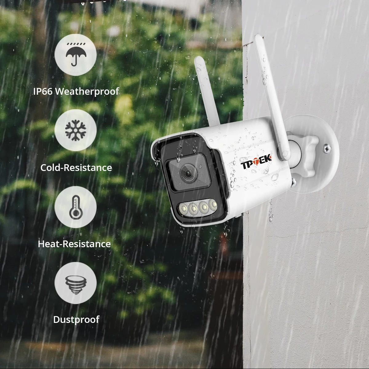 8MP 4K IP 카메라 Wifi 무선 5MP AI 인간 감지 iCSee CCTV 총알 야외 감시 보안 보호 비디오 카메라 캠