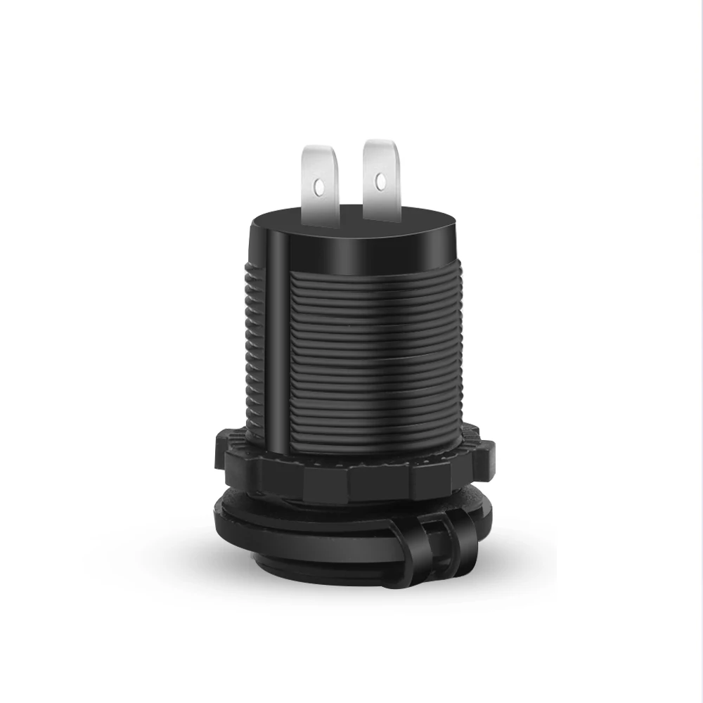 KEBID 12V 듀얼 USB 포트 자동차 충전기 소켓 플러그 자동 보트 방수 휴대 전화 충전 어댑터에 대 한 담배 라이터 콘센트