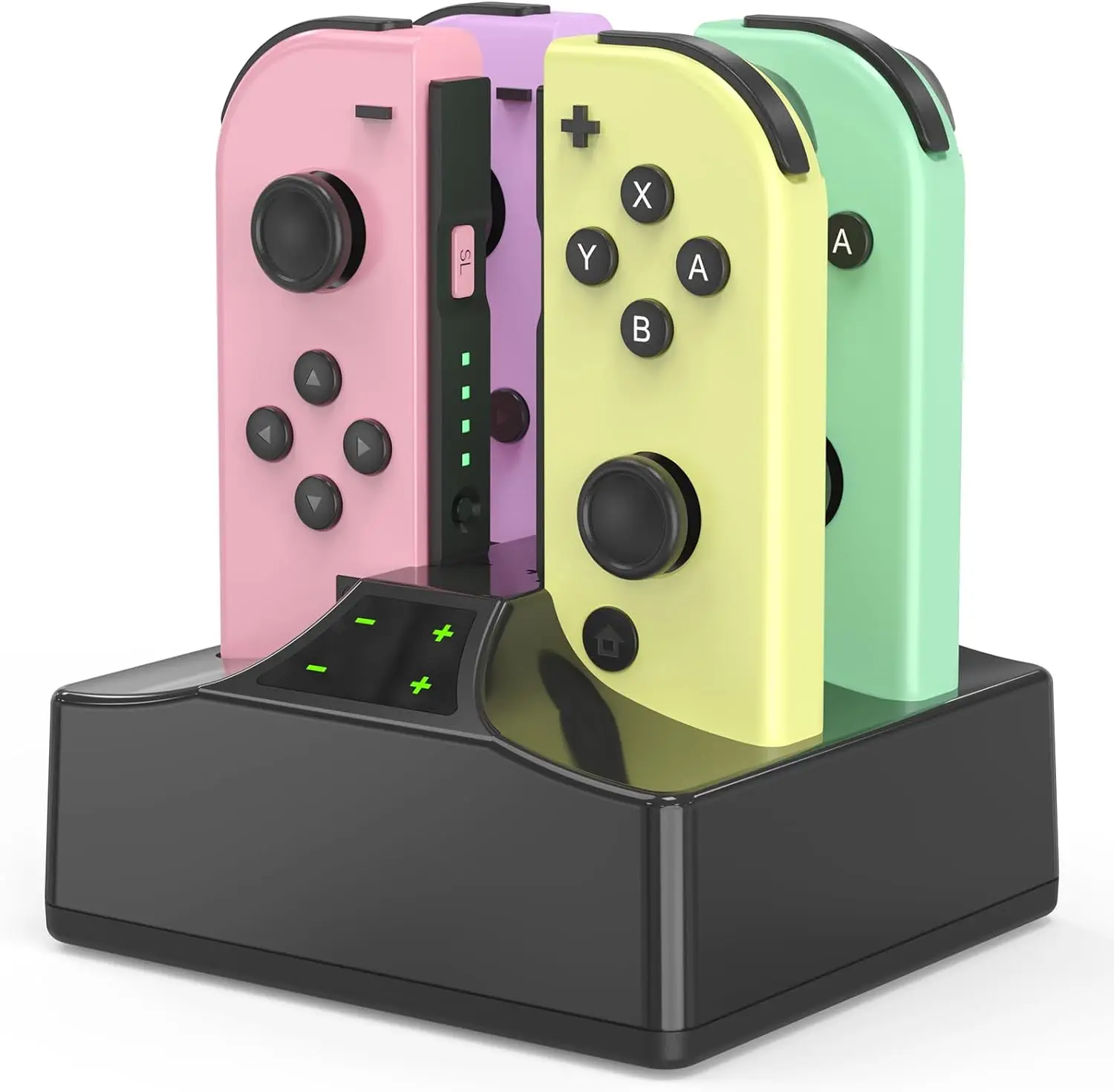 스위치/스위치 2용 충전 스테이션 Joy Con 컨트롤러 충전 도크 4in1 Nintendo Switch Joy Con/2 충전기 게임 액세서리 title=스위치/스위치 2용 충전 스테이션 Joy Con 컨트롤러 충전 도크 4in1 Nintendo Switch Joy Con/2 충전기 게임 액세서리 