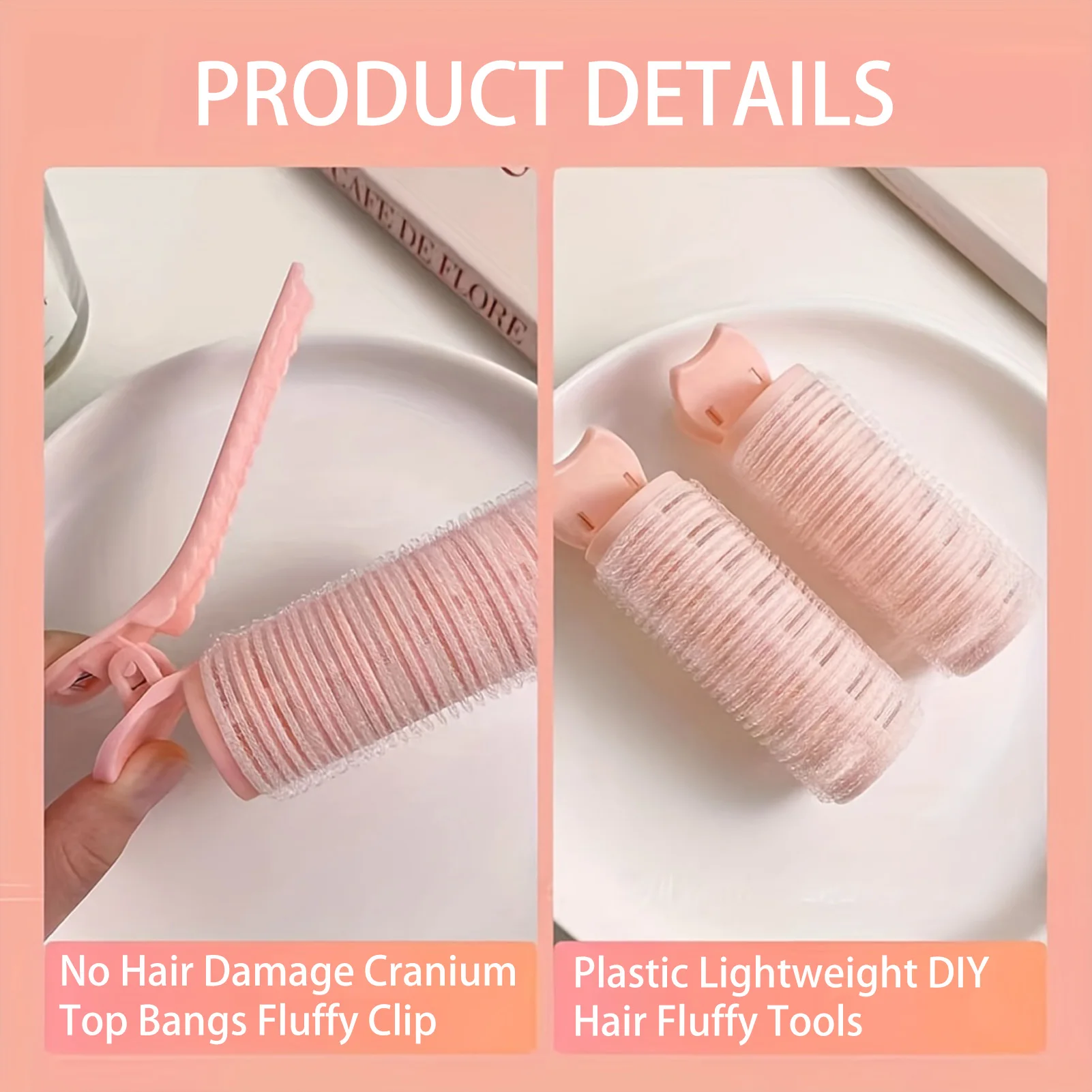 Bangs 컬링 아이언 게으른 헤어 롤러 푹신한 스타일링 클립 에어 오버 나이트 컬링 무열 경기자 DIY 헤어 스타일링 액세서리