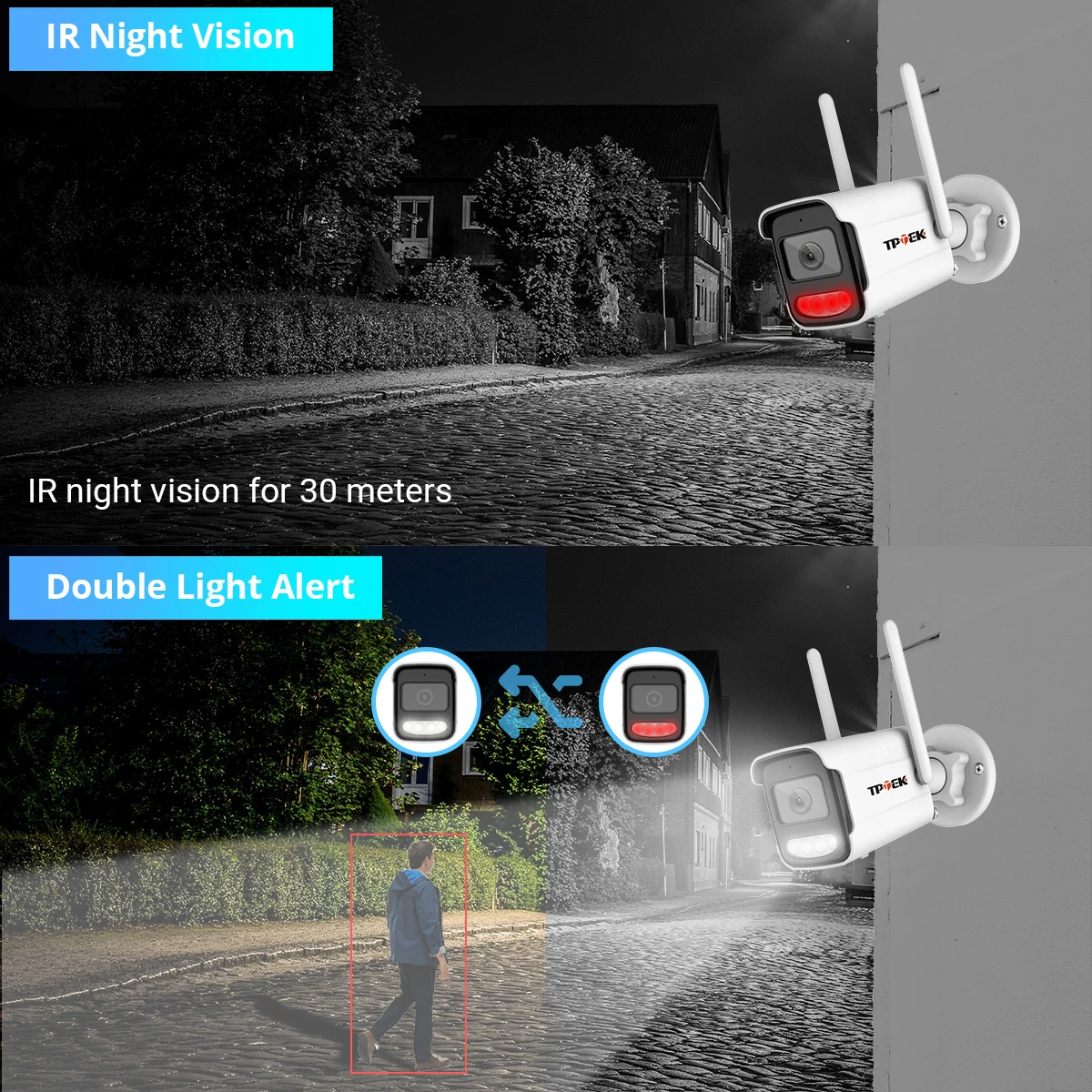 8MP 4K IP 카메라 Wifi 무선 5MP AI 인간 감지 iCSee CCTV 총알 야외 감시 보안 보호 비디오 카메라 캠