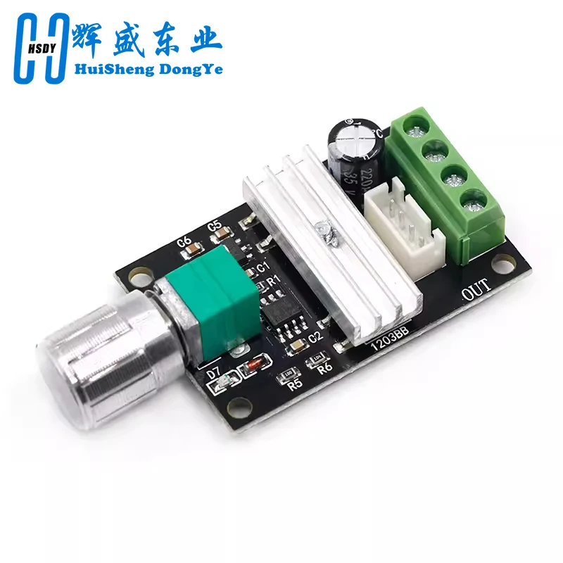 DC 6V 12V 24V 28V 3A 80W DC 모터 속도 컨트롤러 PWM 속도 조절 가능 가역 스위치 1203BB DC 모터 드라이버 반전