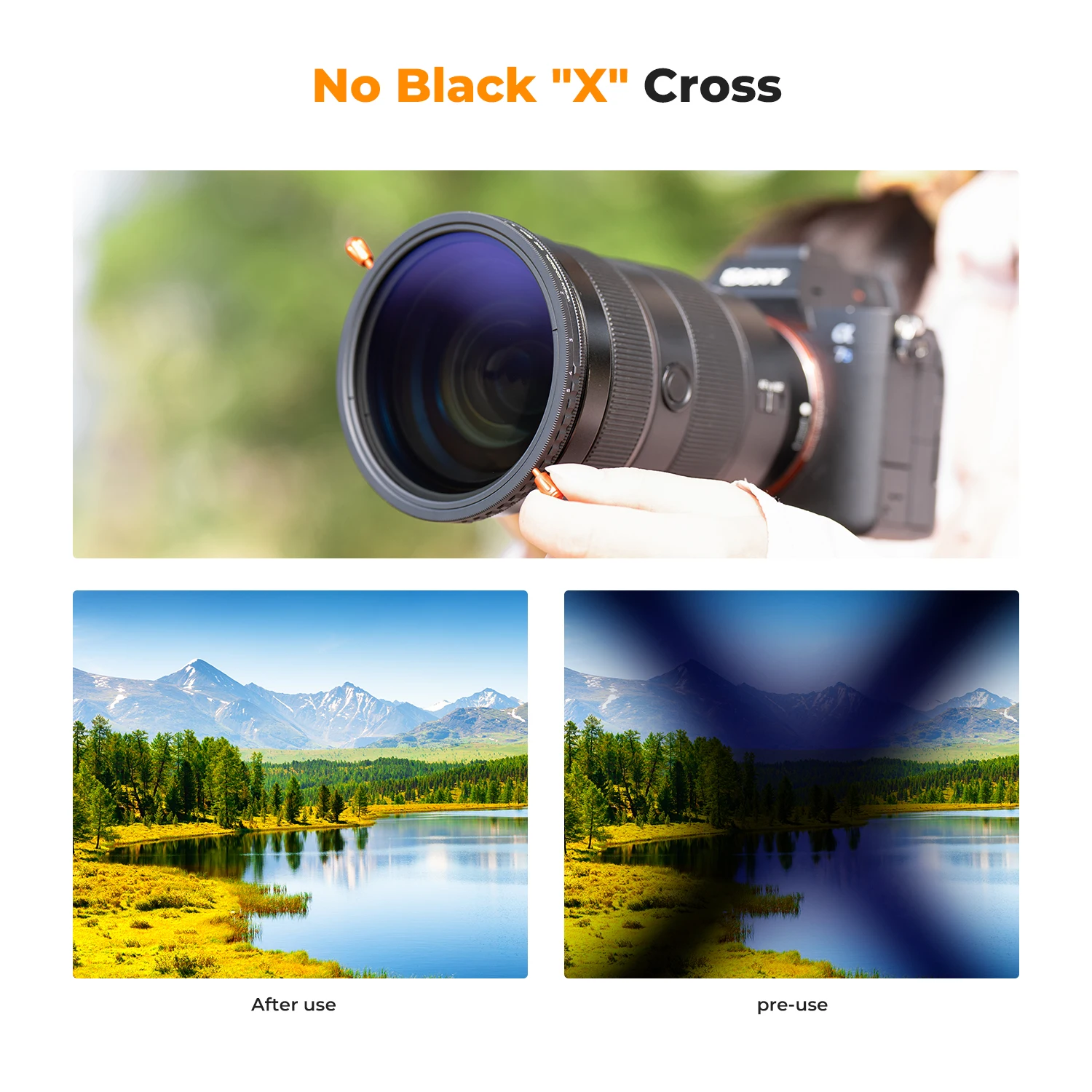 K&F Concept 2 in 1 CPL ND 필터 58mm 55mm 52mm 49mm ND2 32 82mm 77mm 72mm 67mm 가변 ND32 62mm 46mm 43mm 40.5mm 37mm VND32