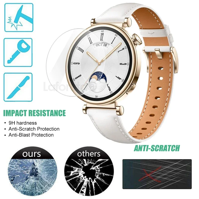 화웨이 시계 GT 4 41mm 화웨이 시계 gt4 46mm 보호 필름 Smartwatch 액세서리에 대 한 3pcs 화면 보호기 강화 유리
