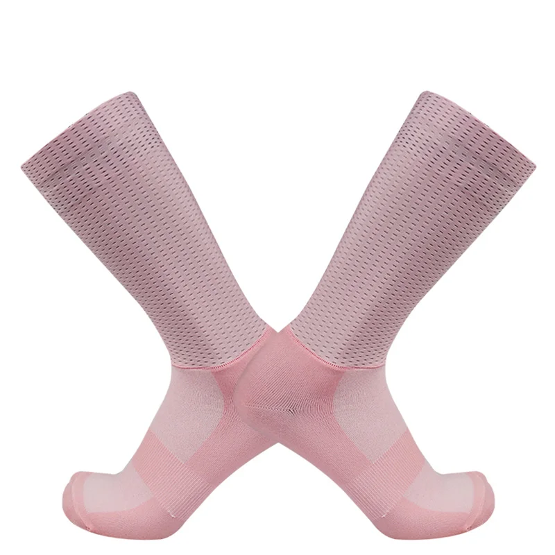 젤 여름 에어로 자전거 팀 사이클링 양말, 실리카 미끄럼 방지 통기성 프로 레이싱 스포츠 양말, 남녀공용, 신제품