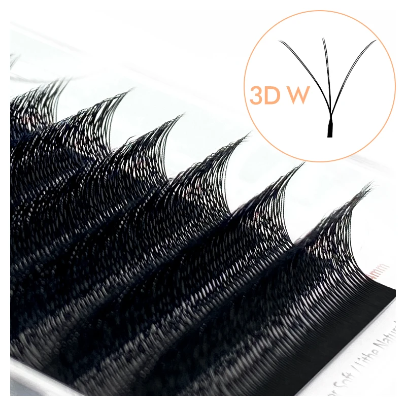 NATUHANA 3D-W 모양 속눈썹 연장 아이 메이크업 도구