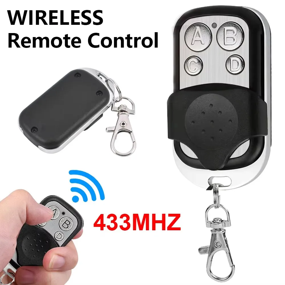 433MHZ 원격 제어 4 버튼 원격 컨트롤러 복사기 범용 차고 문 오프너 복제 롤링 코드 게이트 차고 문 title=433MHZ 원격 제어 4 버튼 원격 컨트롤러 복사기 범용 차고 문 오프너 복제 롤링 코드 게이트 차고 문 
