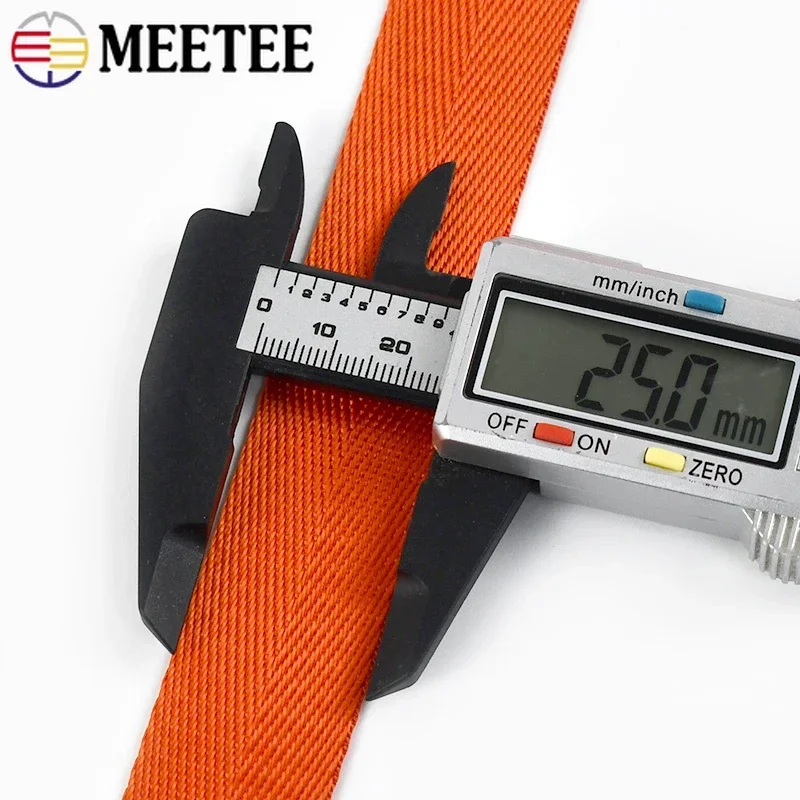 5M 1mm 20-38mm 나일론 리본 밴드 헤링본 패턴 웨빙 테이프 벨트 배낭 스트랩 DIY 가방 바인딩 패브릭 재봉 액세서리