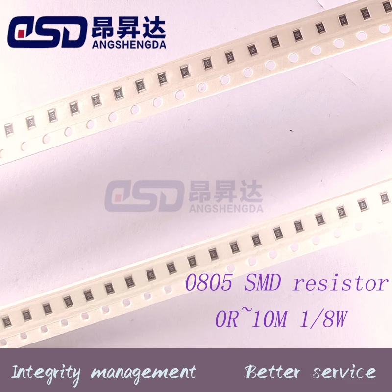100pcs 1% 0805 SMD 저항기 0R~10M 1/8W 0 0.1 1 10 100 150 220 330 옴 1K 2.2K 4.7K 10K 100K 1R 10R 100R 150R 220R 330R 1M 10M title=100pcs 1% 0805 SMD 저항기 0R~10M 1/8W 0 0.1 1 10 100 150 220 330 옴 1K 2.2K 4.7K 10K 100K 1R 10R 100R 150R 220R 330R 1M 10M 