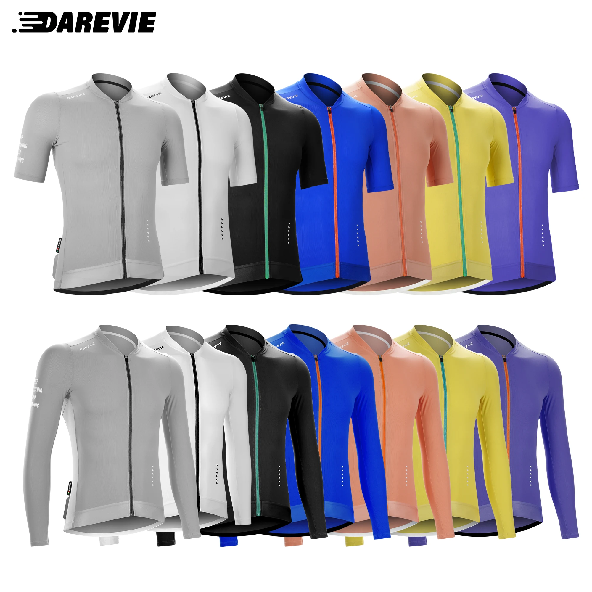 DAREVIE UV 방지 프로라인 사이클링 저지, SPF 50 +, 미끄럼 방지, 남성 사이클링 Maillot, 쿨 테크놀로지, 빠르게 건조되는 여성 의류 title=DAREVIE UV 방지 프로라인 사이클링 저지, SPF 50 +, 미끄럼 방지, 남성 사이클링 Maillot, 쿨 테크놀로지, 빠르게 건조되는 여성 의류 