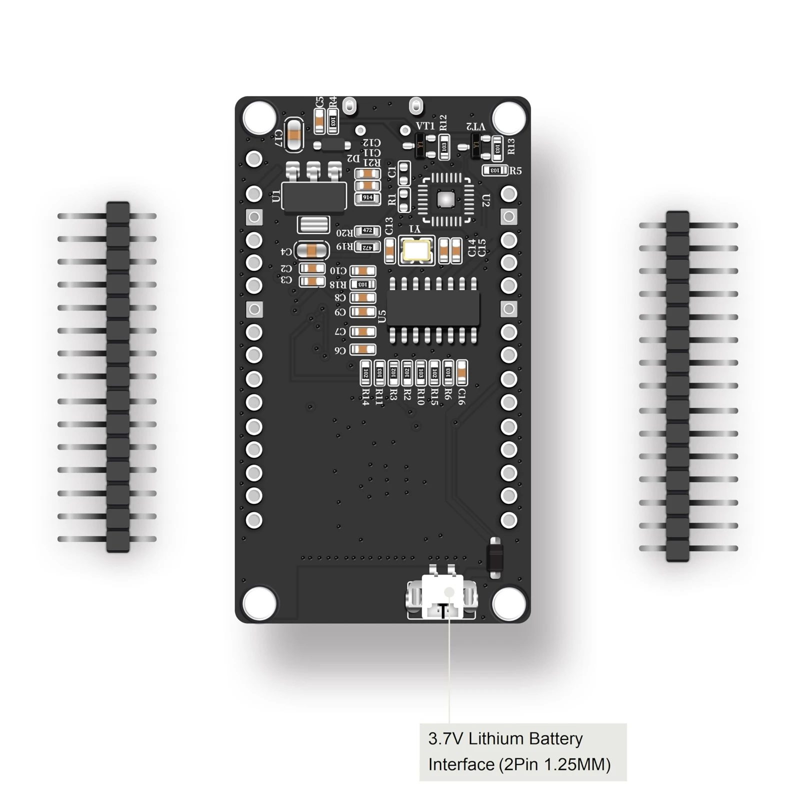아이디어스파크 ®   0.96인치 OLED 디스플레이, CH340, WiFi+BLE 무선 모듈, Arduino/Micropython용 마이크로 USB를 갖춘 ESP32 개발 보드