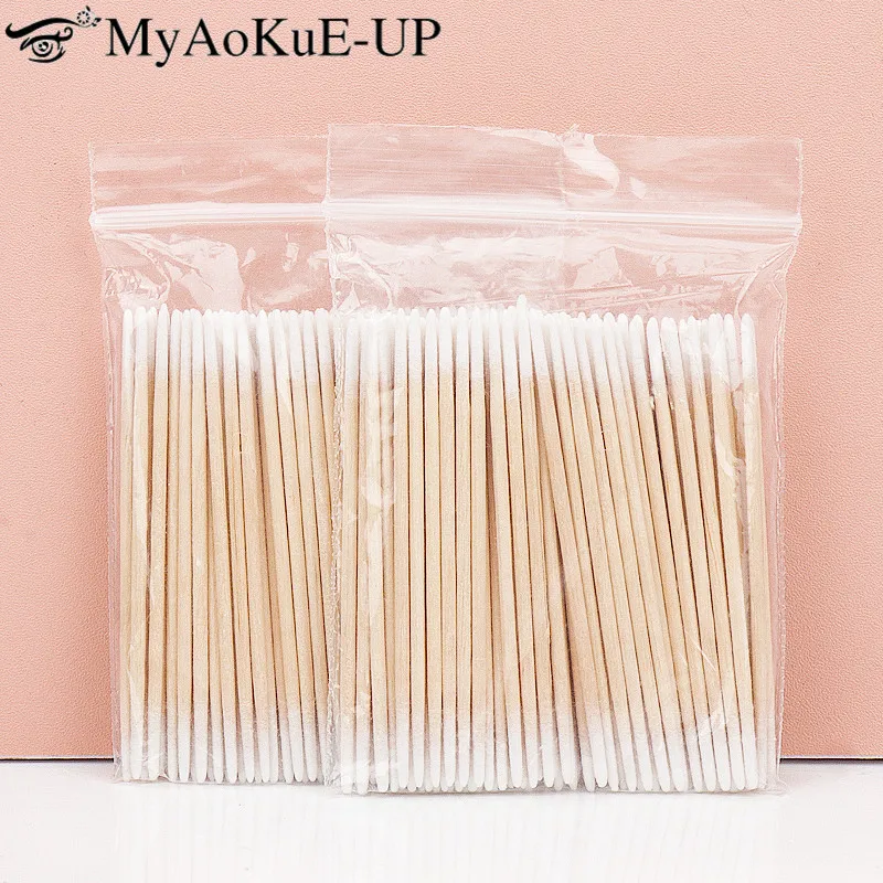 100/300pcs 더블 헤드 목화 면봉 여성 메이크업 목화 팁 의료 나무 스틱 코 귀 청소 건강 관리 도구 title=100/300pcs 더블 헤드 목화 면봉 여성 메이크업 목화 팁 의료 나무 스틱 코 귀 청소 건강 관리 도구 